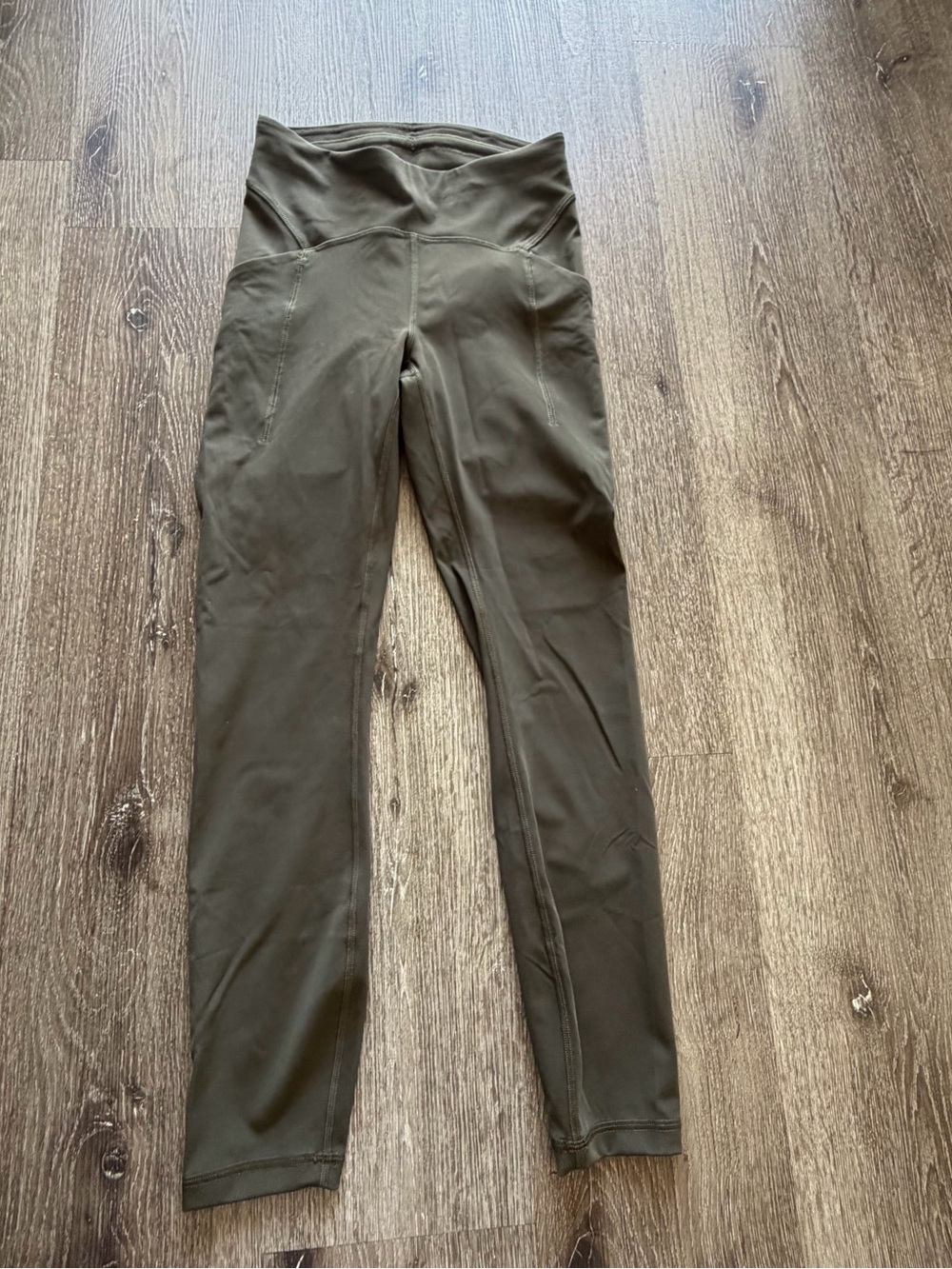 lululemon athletica Olive Green Performance Leggings